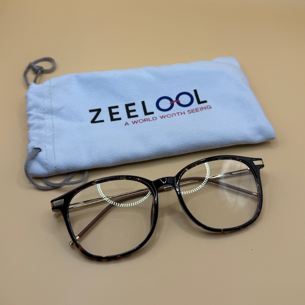 Zeelool brown Tortoise Shell Glasses